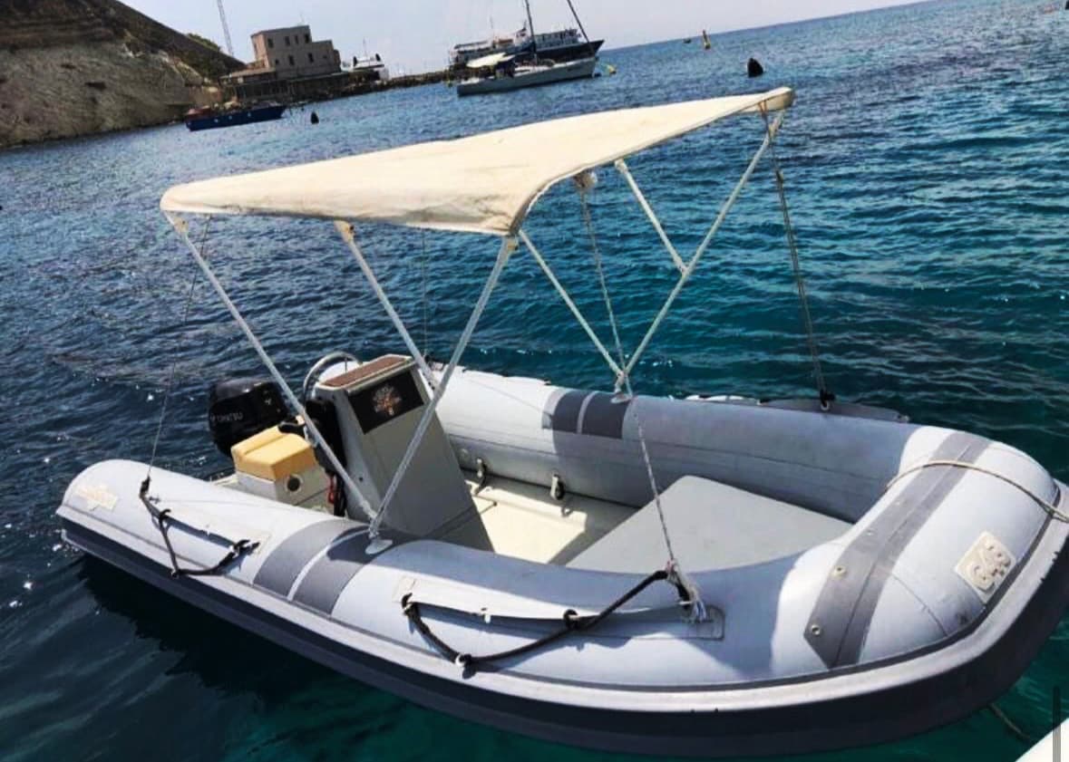 Gommone G43 4.30M — Il Polpo, noleggio gommoni Isole Tremiti