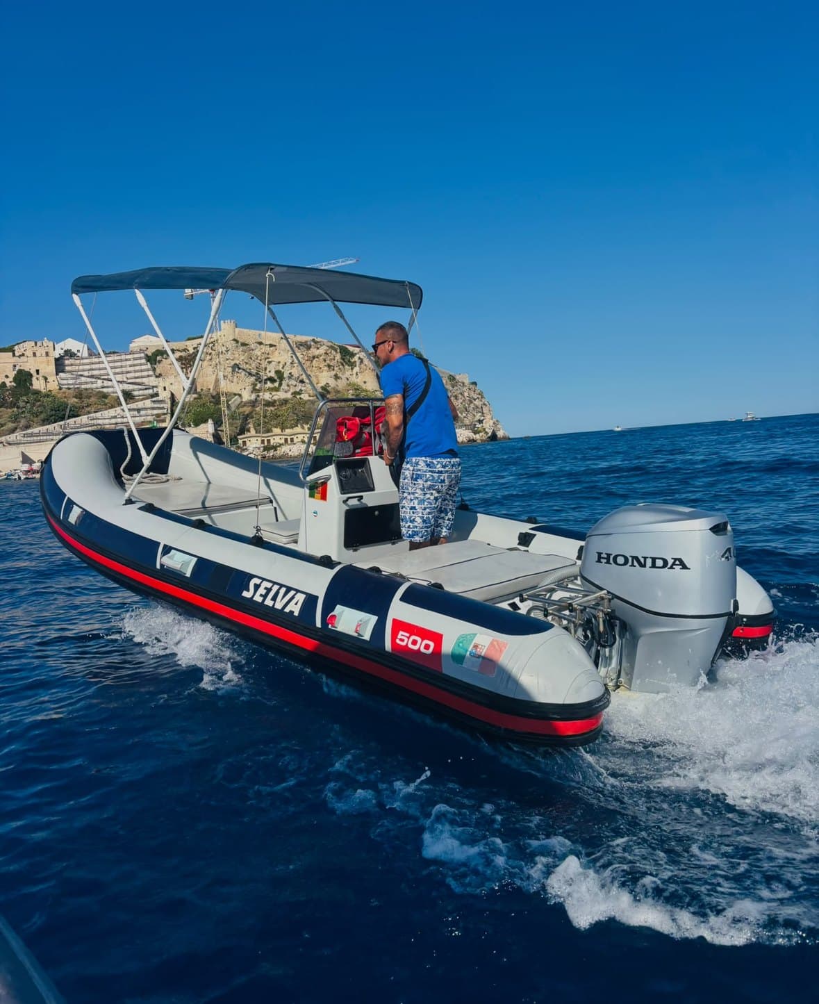 Gommone Selva 500 — Il Polpo, noleggio gommoni Isole Tremiti