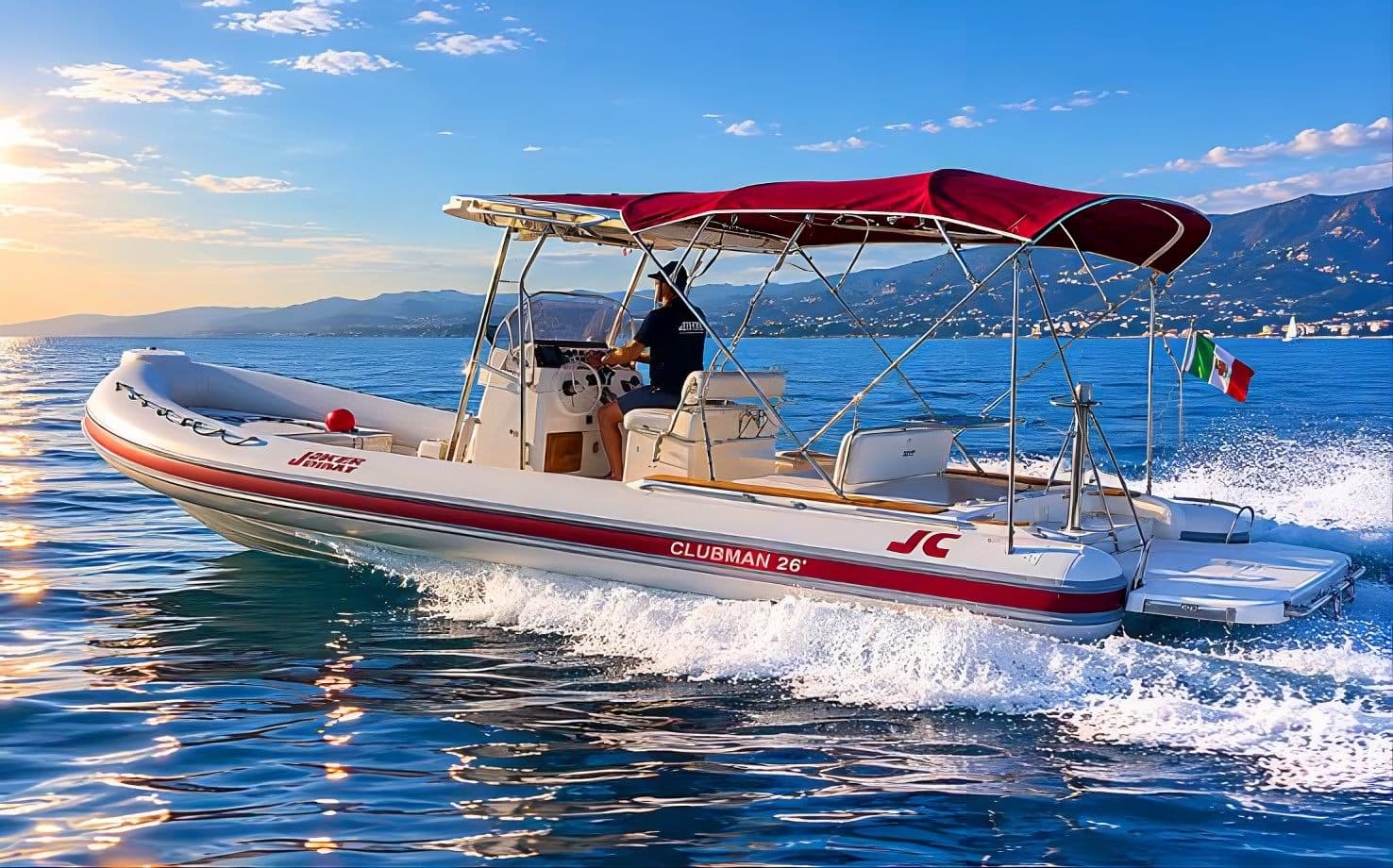 Joker Boat 26S, il gommone delle visite guidate de Il Polpo alle Isole Tremiti