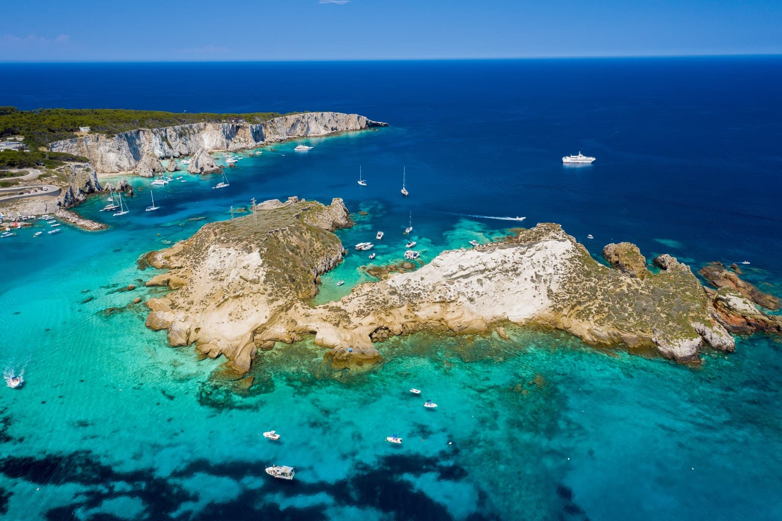 Cretaccio, Isole Tremiti — vista dal mare