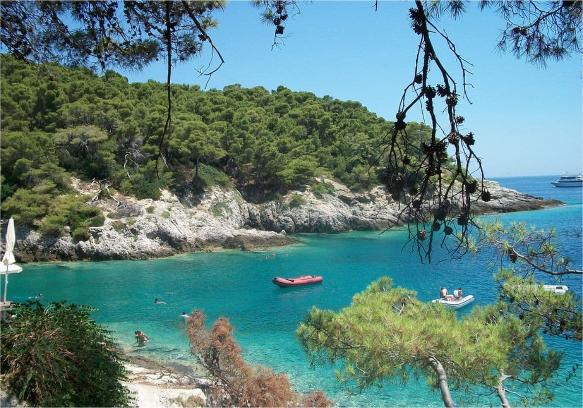 San Domino, Isole Tremiti — vista dal mare