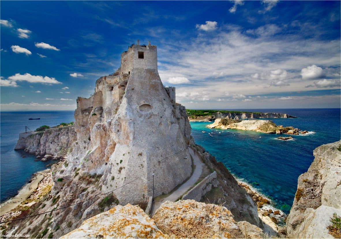 San Nicola, Isole Tremiti — vista dal mare
