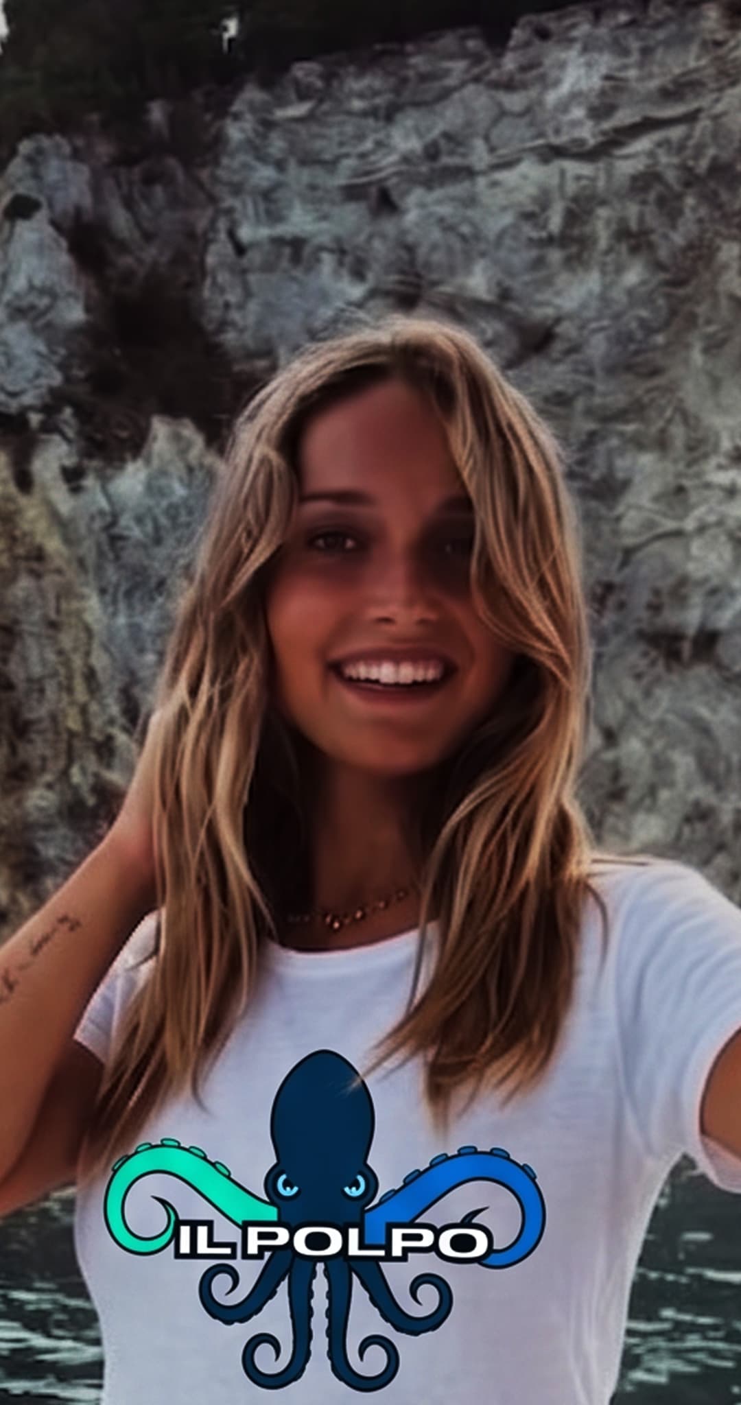 Valentina, una delle due titolari di Il Polpo — noleggio gommoni alle Isole Tremiti
